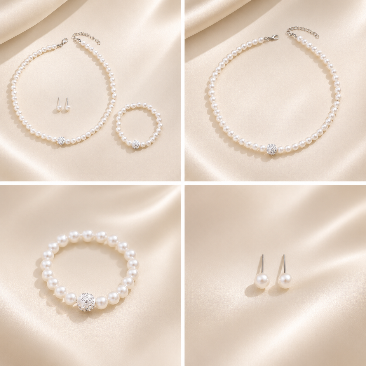 Set MadrePerla 3 Pezzi – Completo Elegante Essenziale